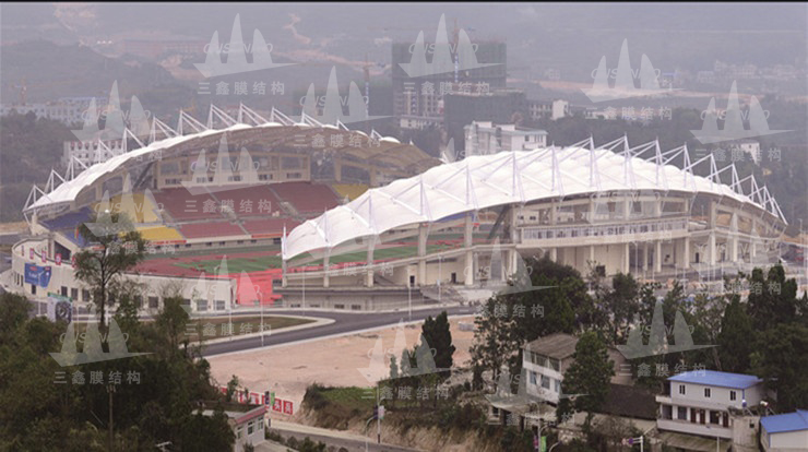 The Steel & Membrane Structure Project of Guizhou Fuquan Sports Centre