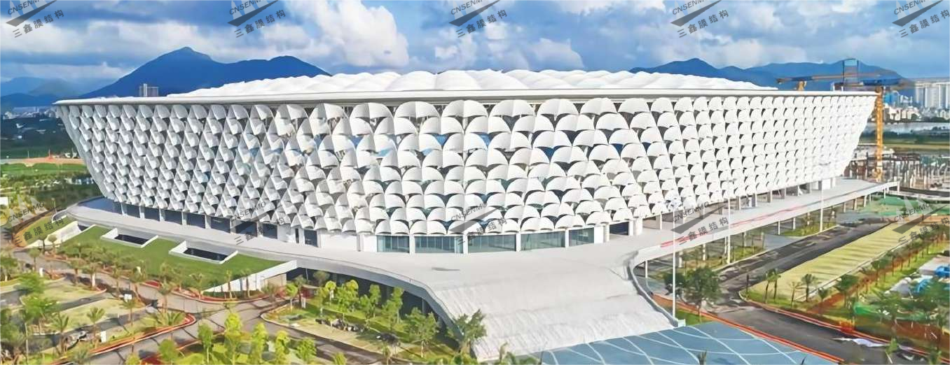 Sanya Sports Center Cable System PTFE Membrane